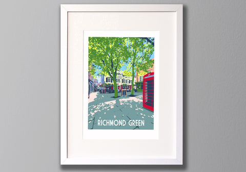 Richmond Green Art Print