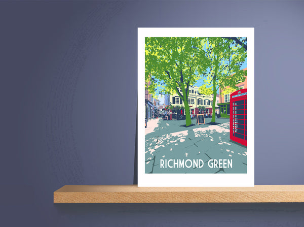 Richmond Green Art Print