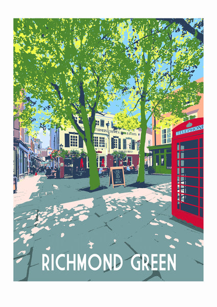 Richmond Green Art Print