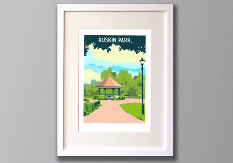 Ruskin Park Art Print