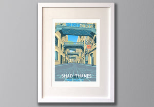 Shad Thames Art Print