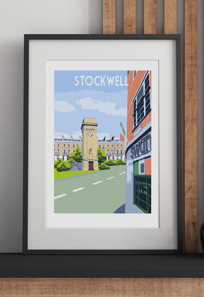 Stockwell Art Print