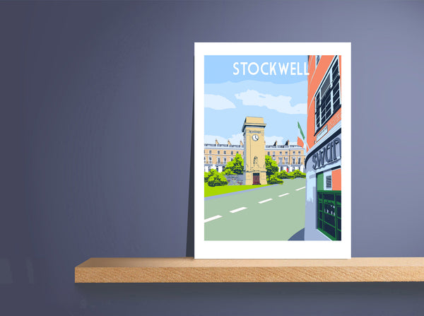 Stockwell Art Print