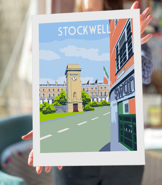Stockwell Art Print