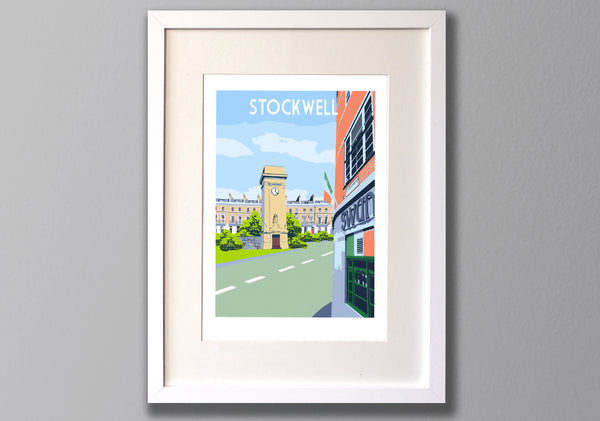 Stockwell Art Print