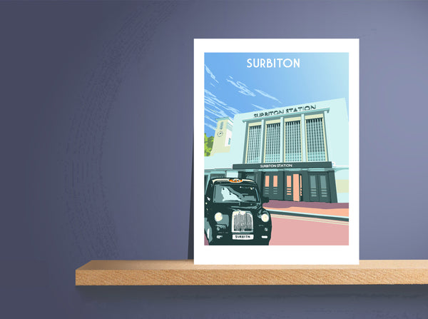 Surbiton Station Art Print
