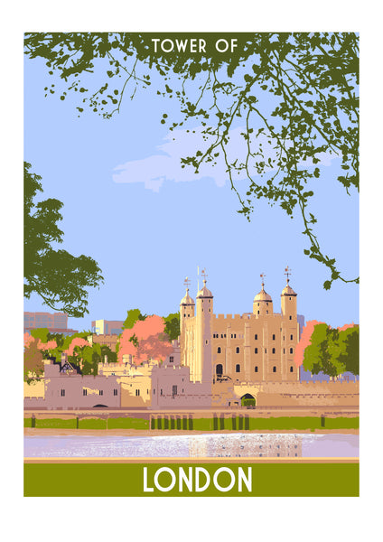 Tower of London Art Print