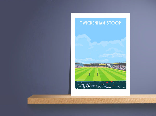 Twickenham Stoop Art Print