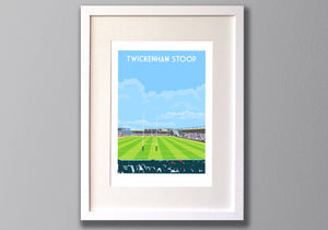 Twickenham Stoop Art Print