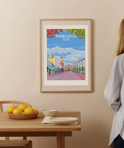 Wimbledon Village Art Print
