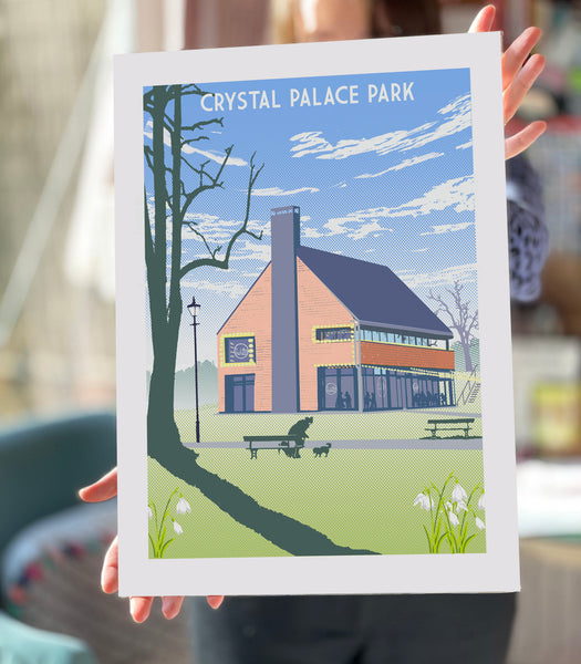Crystal Palace Park Art holding unframed