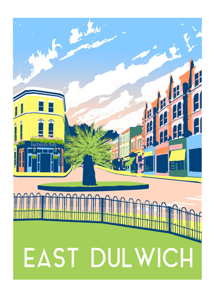 East Dulwich unframed