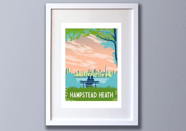 Hampstead Heath Art Print