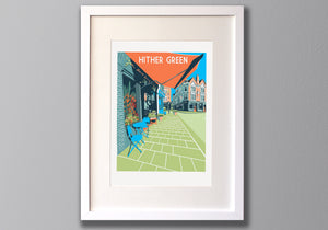 Hither Green Art Print - Limited Edition Travel Poster
