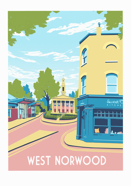 West Norwood art print unframed