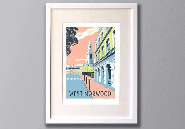 West Norwood Art Print, Framed or Unframed Wall Art